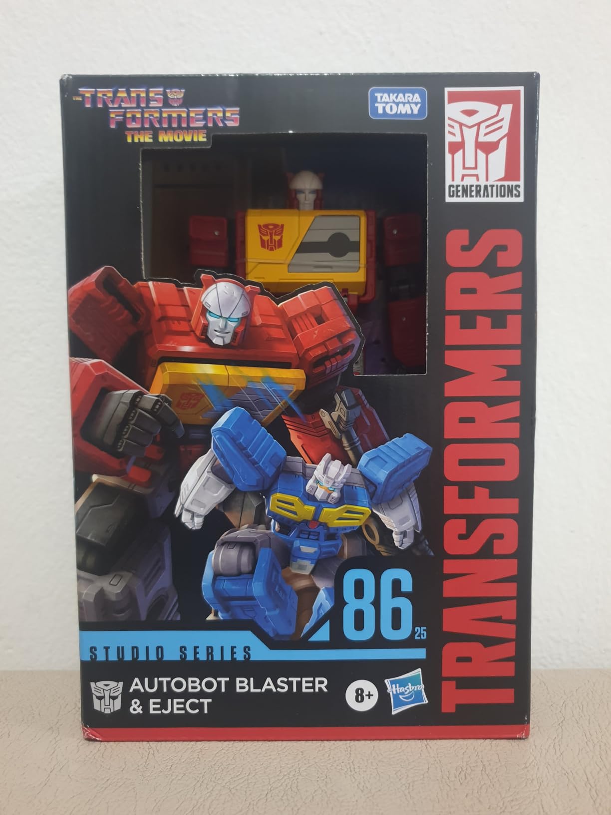 Transformers Studio Series Blaster Eject 86-25 action figure 16,5cm