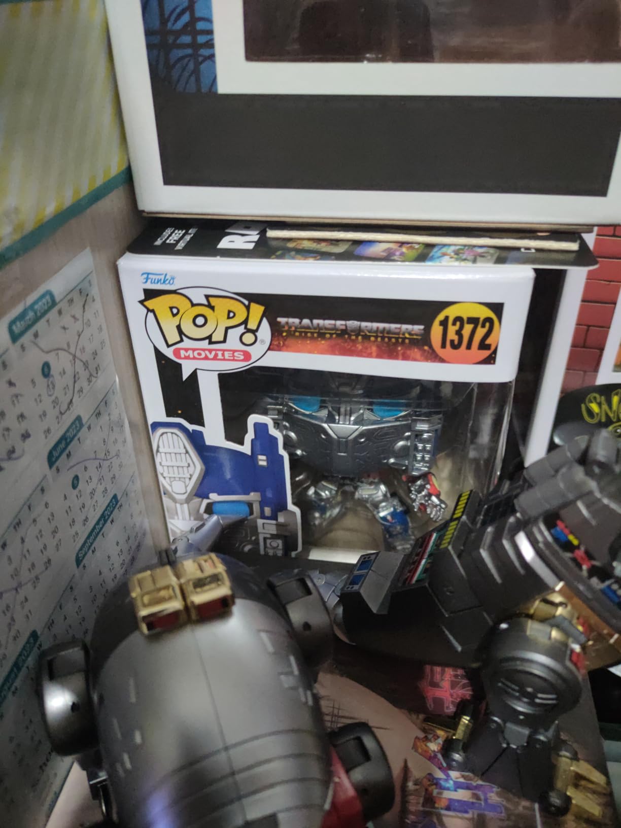 Funko Pop Transformers Optimus Prime figura vinile 9,5 cm