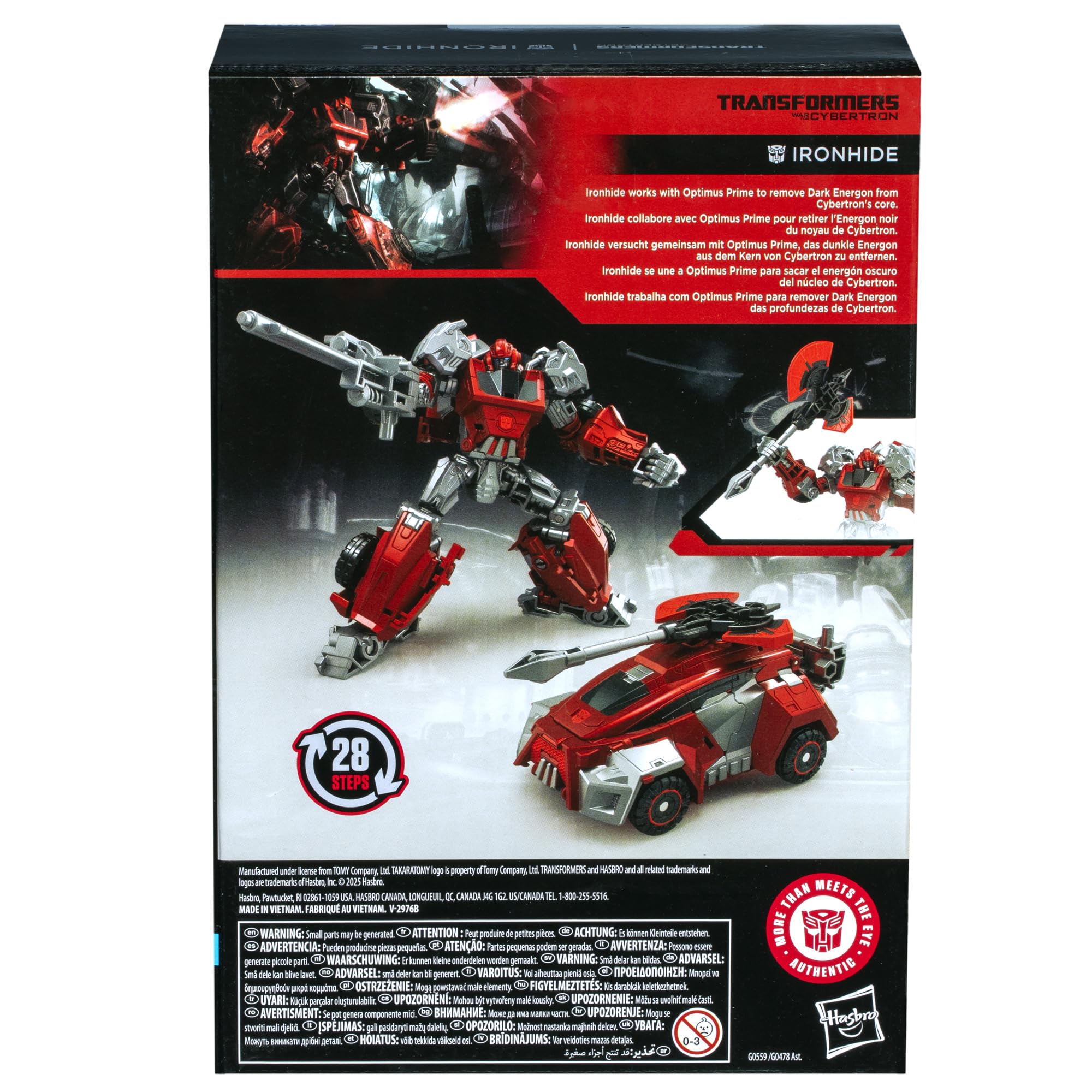 Transformers Studio Series Ironhide action figure Voyager 16cm
