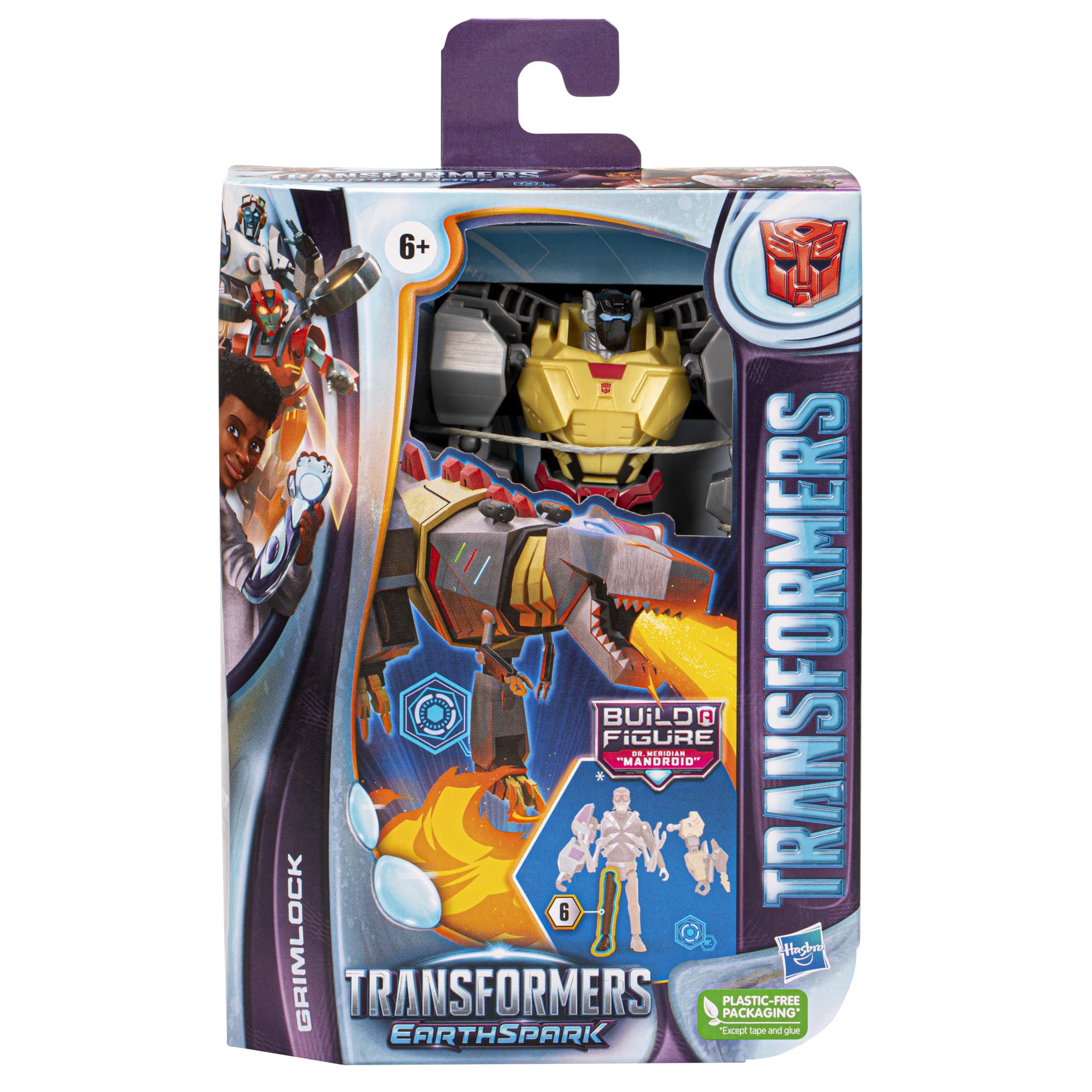Transformers EarthSpark Grimlock Deluxe action figure 12,5 cm