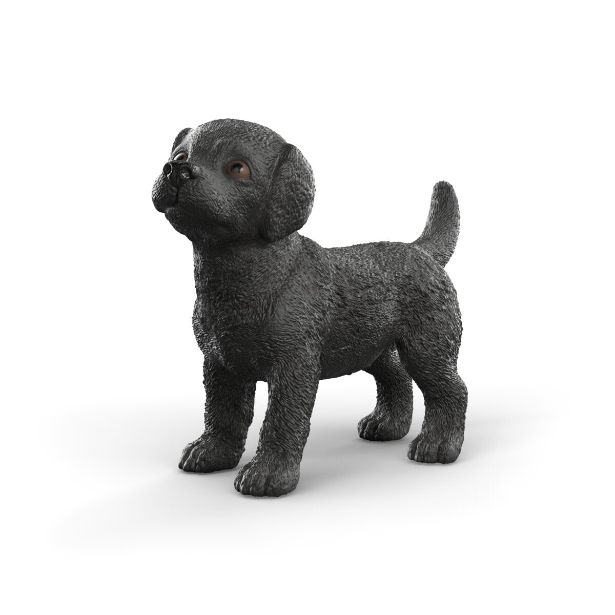 Schleich FARM WORLD 14922 statuina cucciolo labrador nero