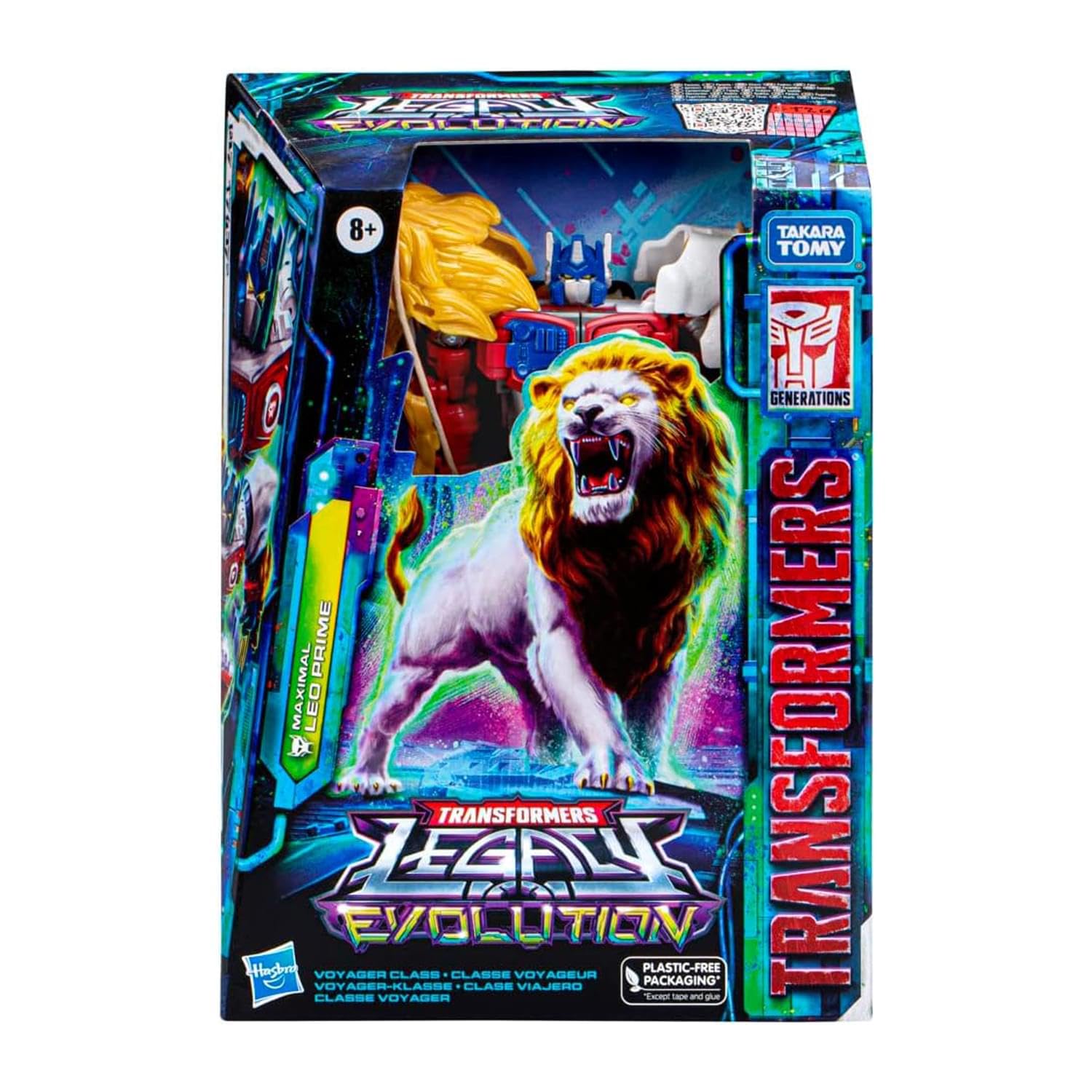 Transformers Legacy Evolution Leo Prime action figure leone 7"