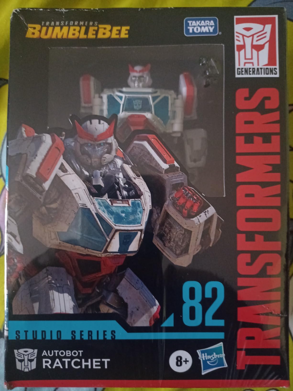 Transformers Studio Series 82 Deluxe Ratchet action figure 11,4 cm Bumblebee