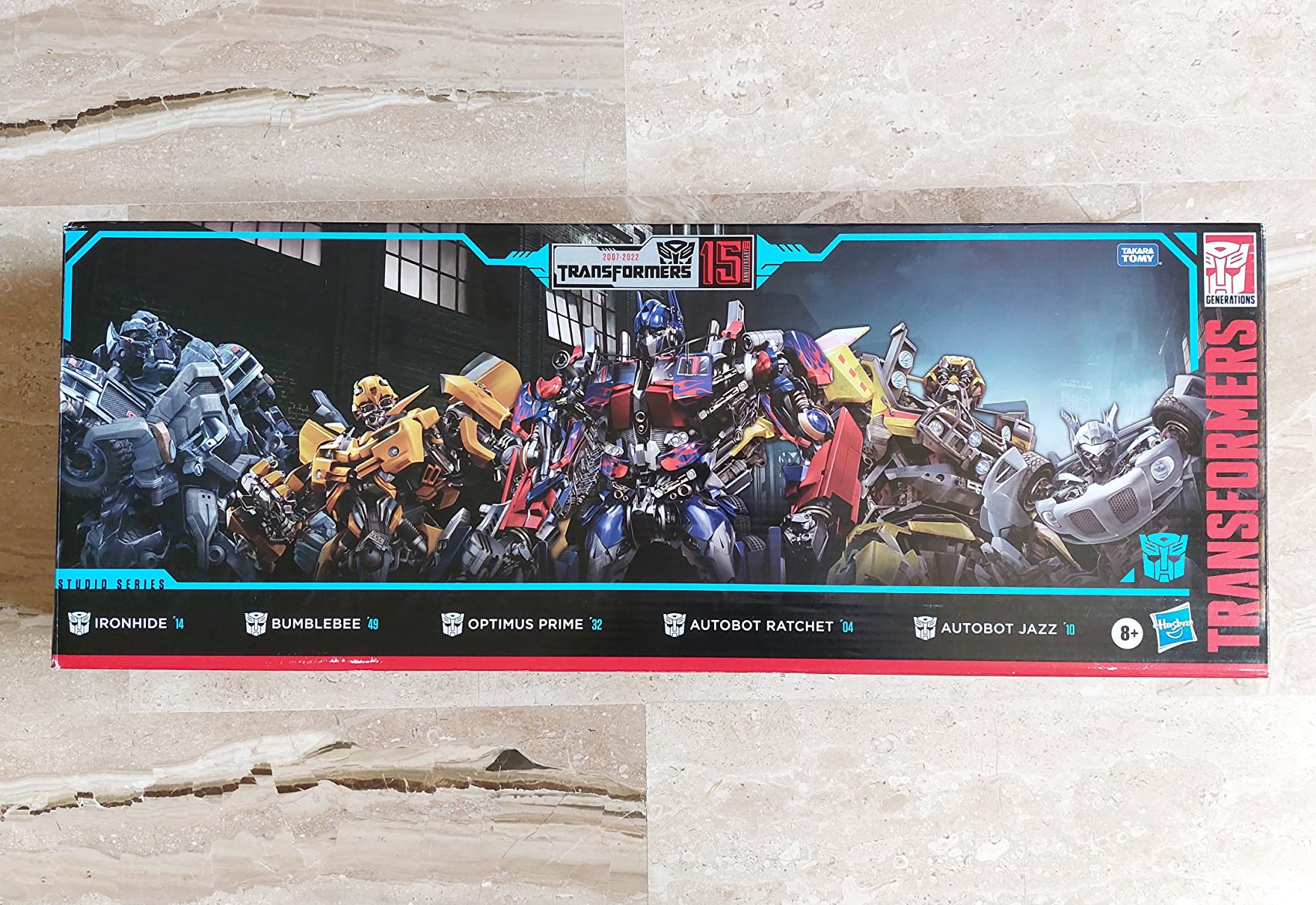 Transformers Studio Series multipack action figure 15° anniversario 5 pezzi