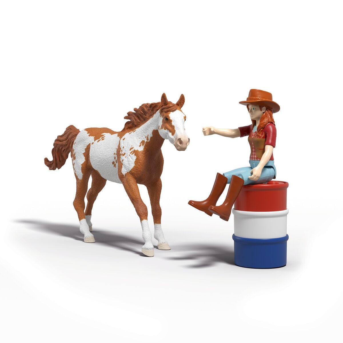Schleich Horse Club Hannah West 42775 Playset Barrel