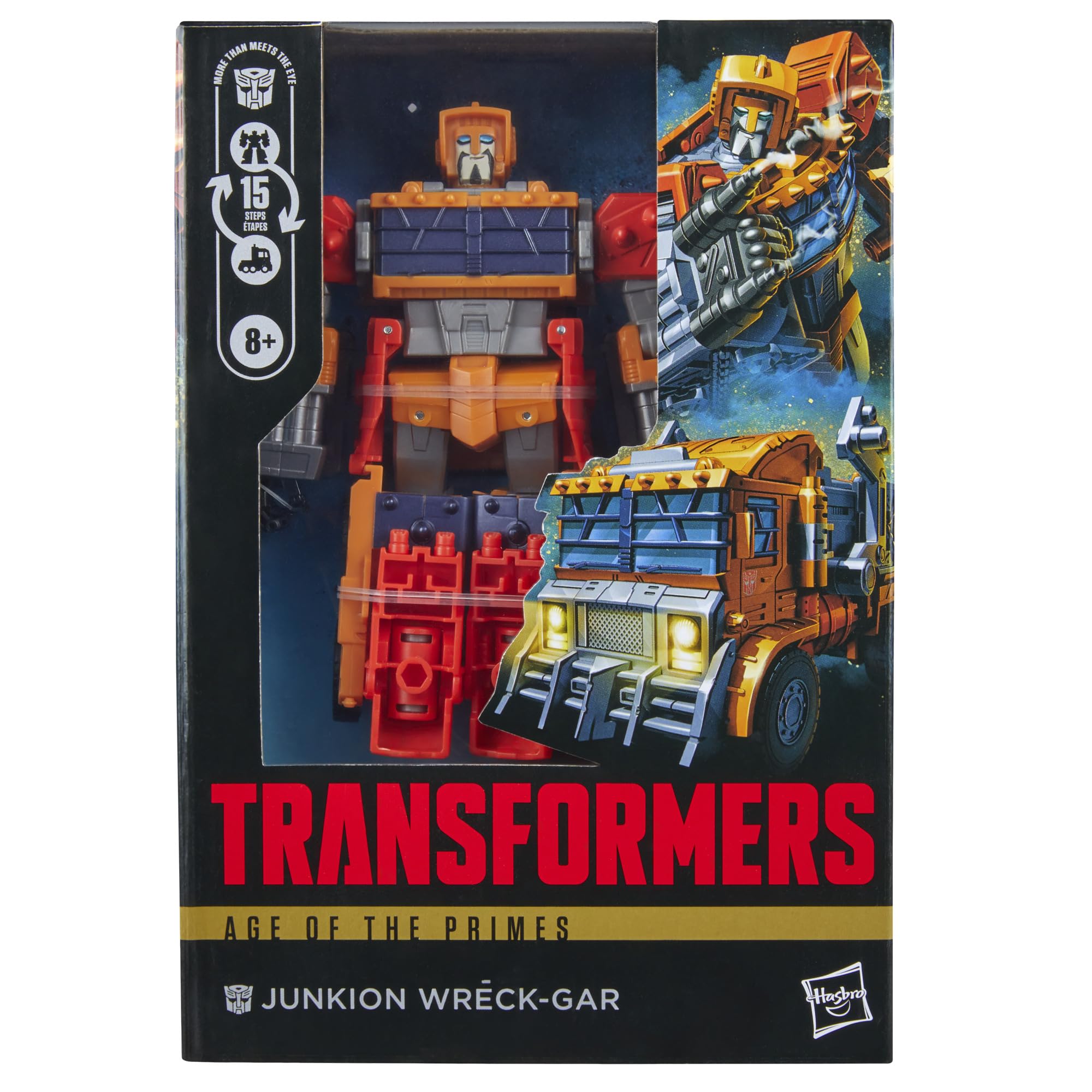 Transformers Age of the Primes Wreck-Gar action figure 17,5 cm camion