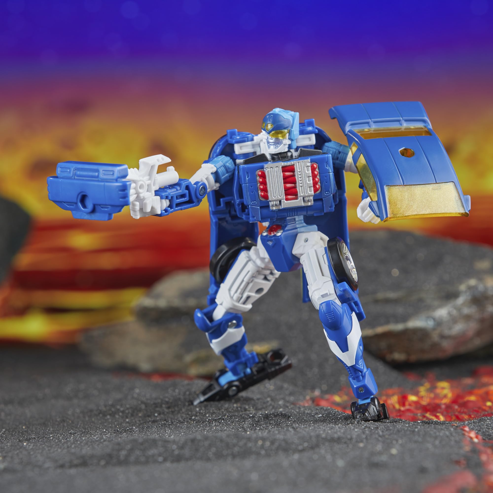 Transformers Legacy United Side Burn Deluxe action figure 14 cm
