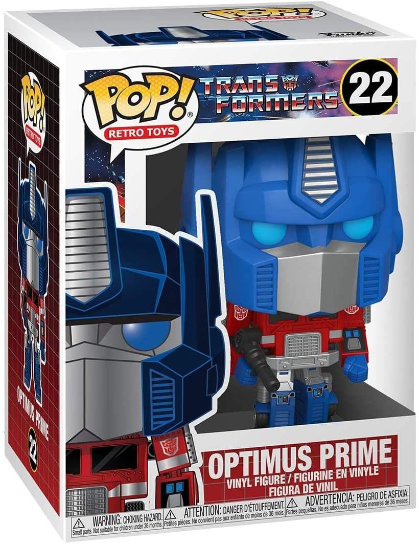 Funko Pop Transformers Optimus Prime Retro figura vinile 9,5cm