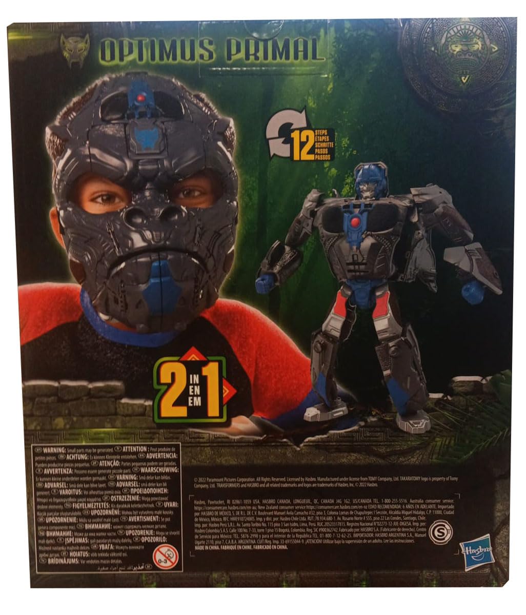 Transformers Risveglio maschera Optimus Primal 2in1 22,5cm