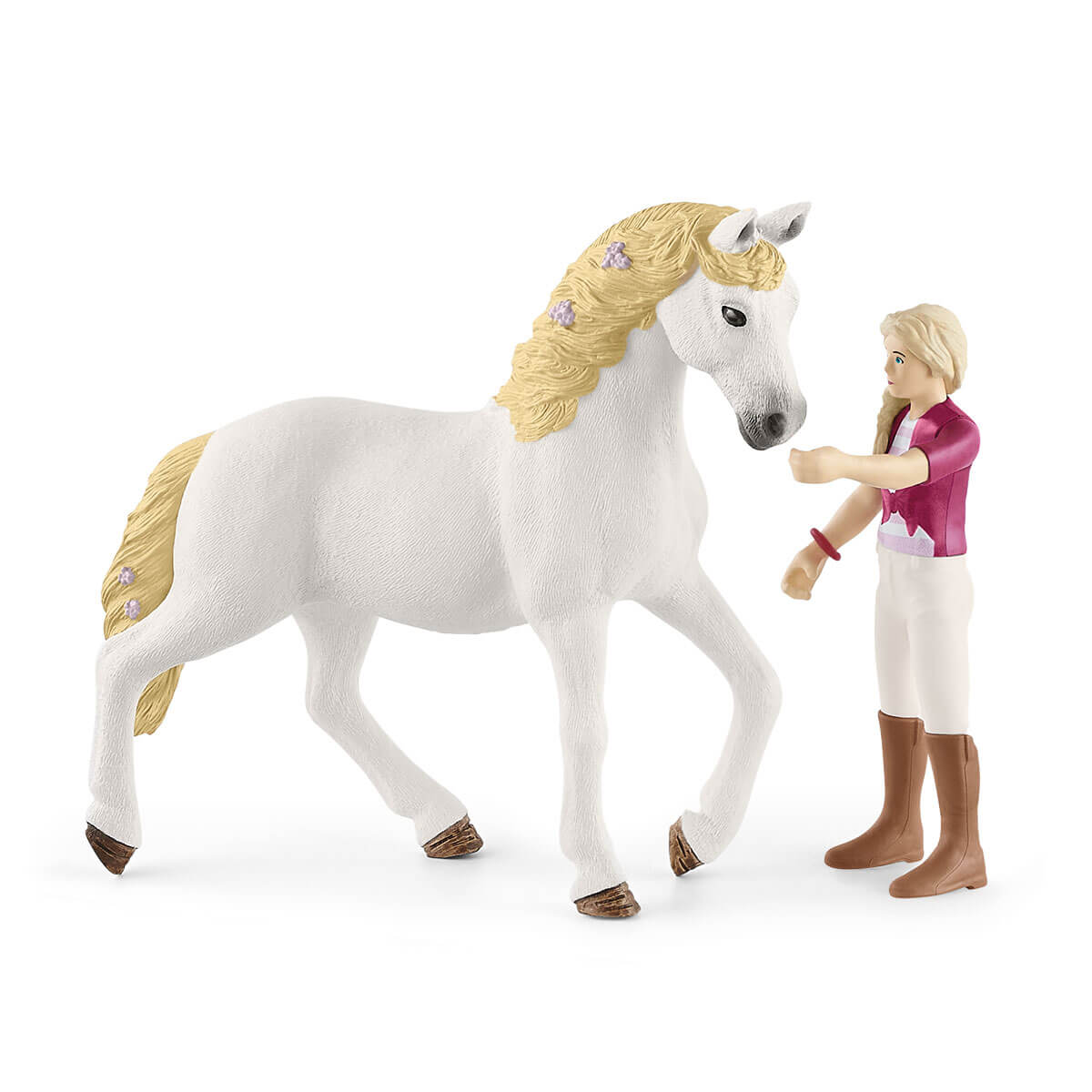 Schleich Horse Club Sofia & Blossom 42540 action figure cavallo