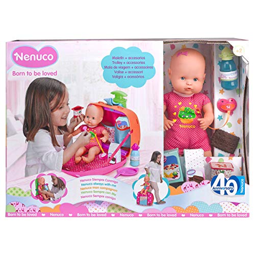 Nenuco Sempre con Me Bambola 35 cm con trolley