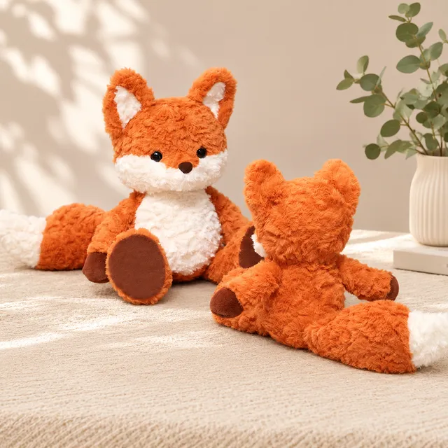 ToyalFriends Volpe Bosco Peluche Morbido 35cm Coda Bianca
