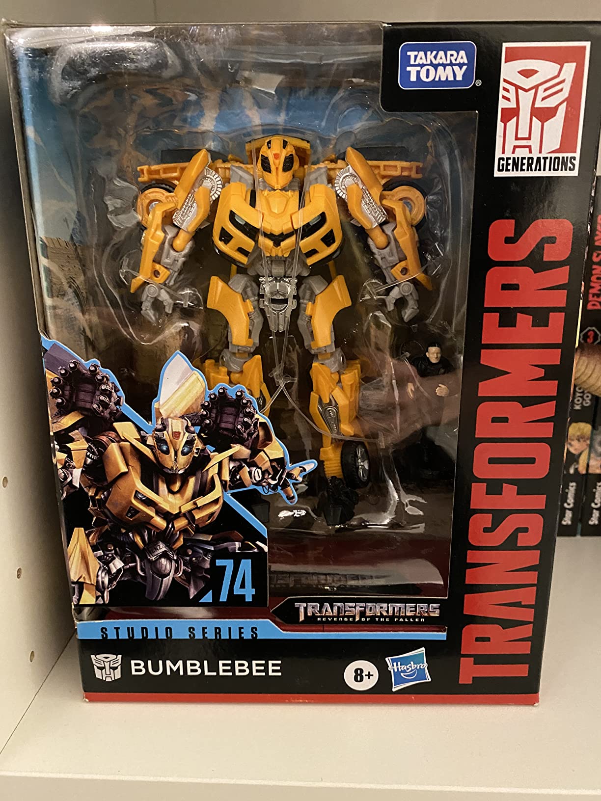 Transformers Studio Series 74 action figure Bumblebee 11 cm