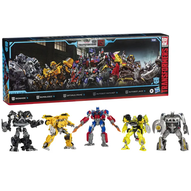 Transformers Studio Series multipack action figure 15° anniversario 5 pezzi