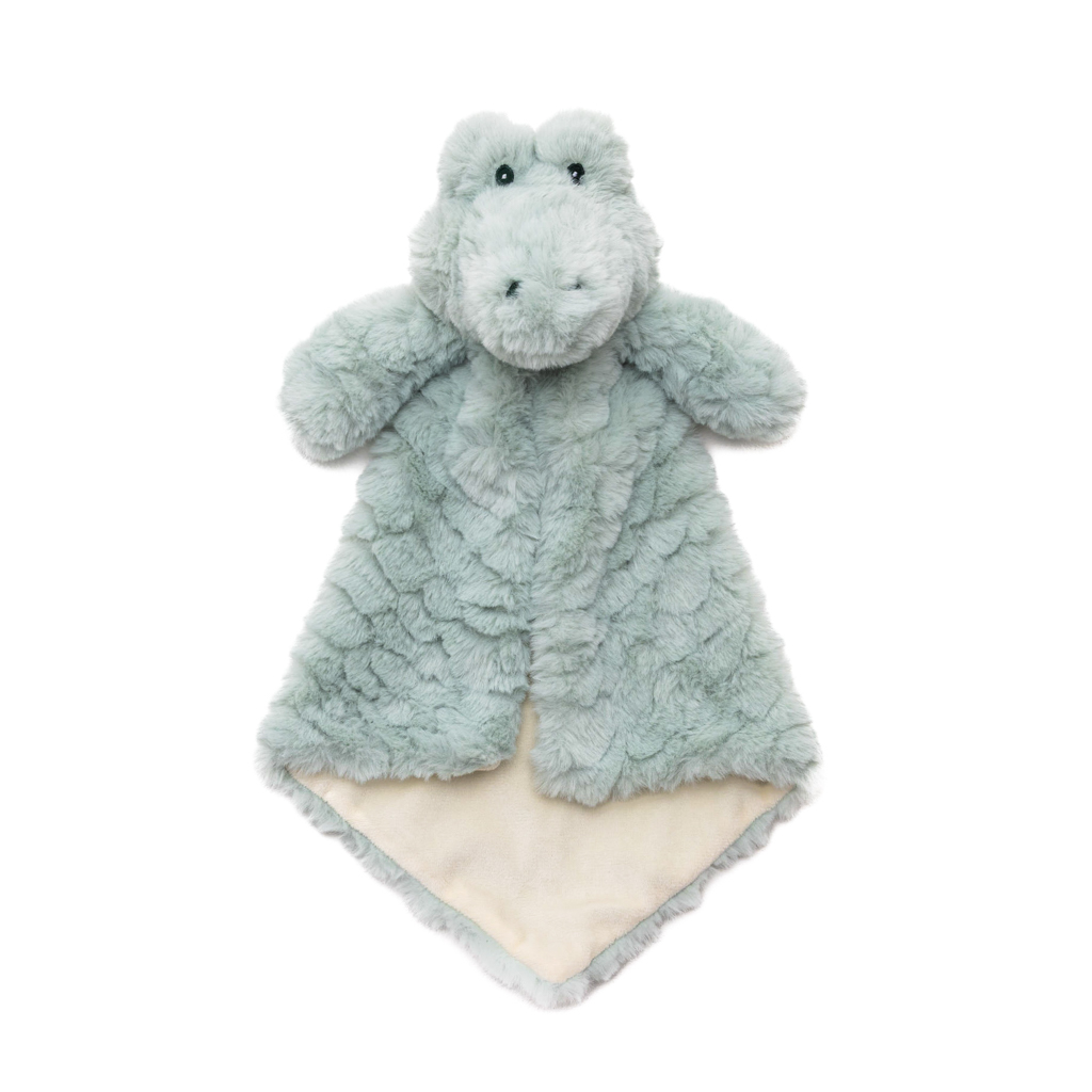 Cubbies Blankies Alligator Lovey doudou verde 40 cm