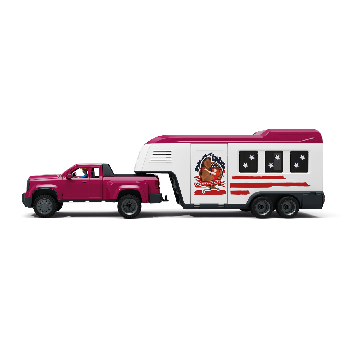 Schleich Horse Club 42705 camion Lakeside rimorchio