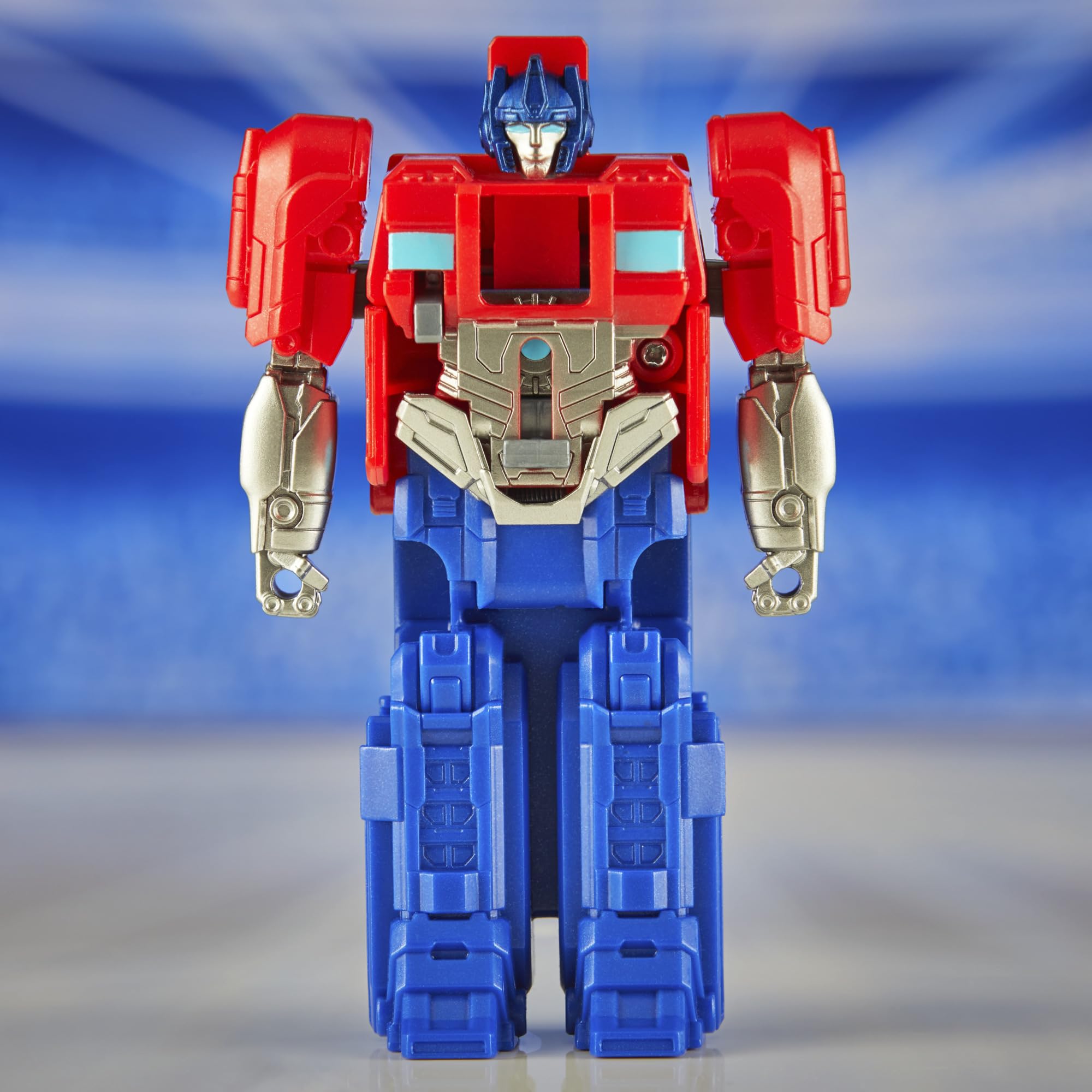 Transformers One Cog Changer Optimus Prime action figure camion 10 cm