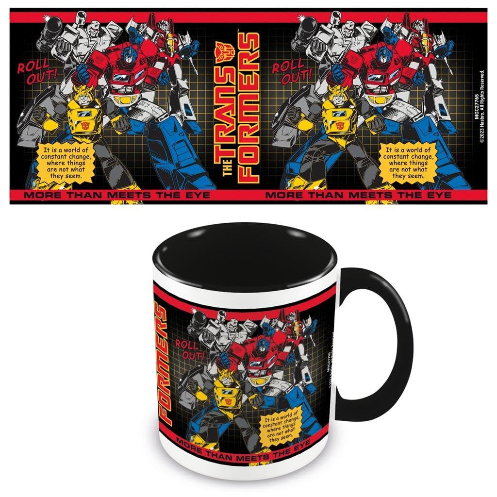 Transformers More Than Meets Eye tazza ceramica nera 325 ml