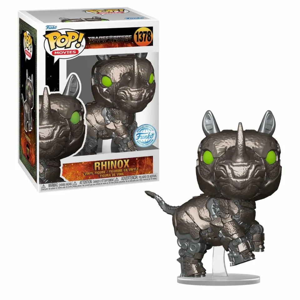 Transformers Rhinox Funko Pop! vinile 11,4 cm Rise of Beasts