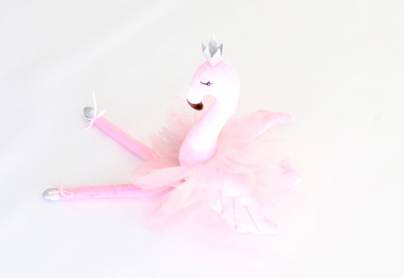 Cubbies Teddies Flamingo Ballerina peluche rosa regalo