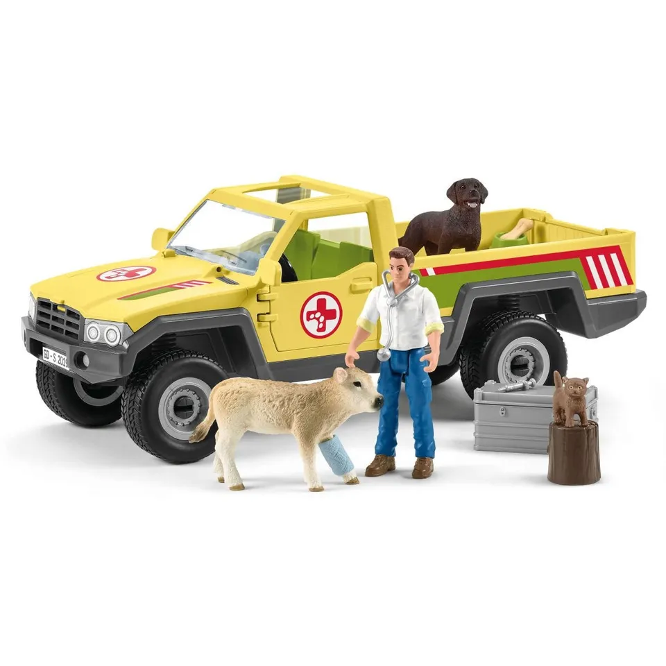 Schleich Farm World Visita Veterinario Fattoria Set 42503