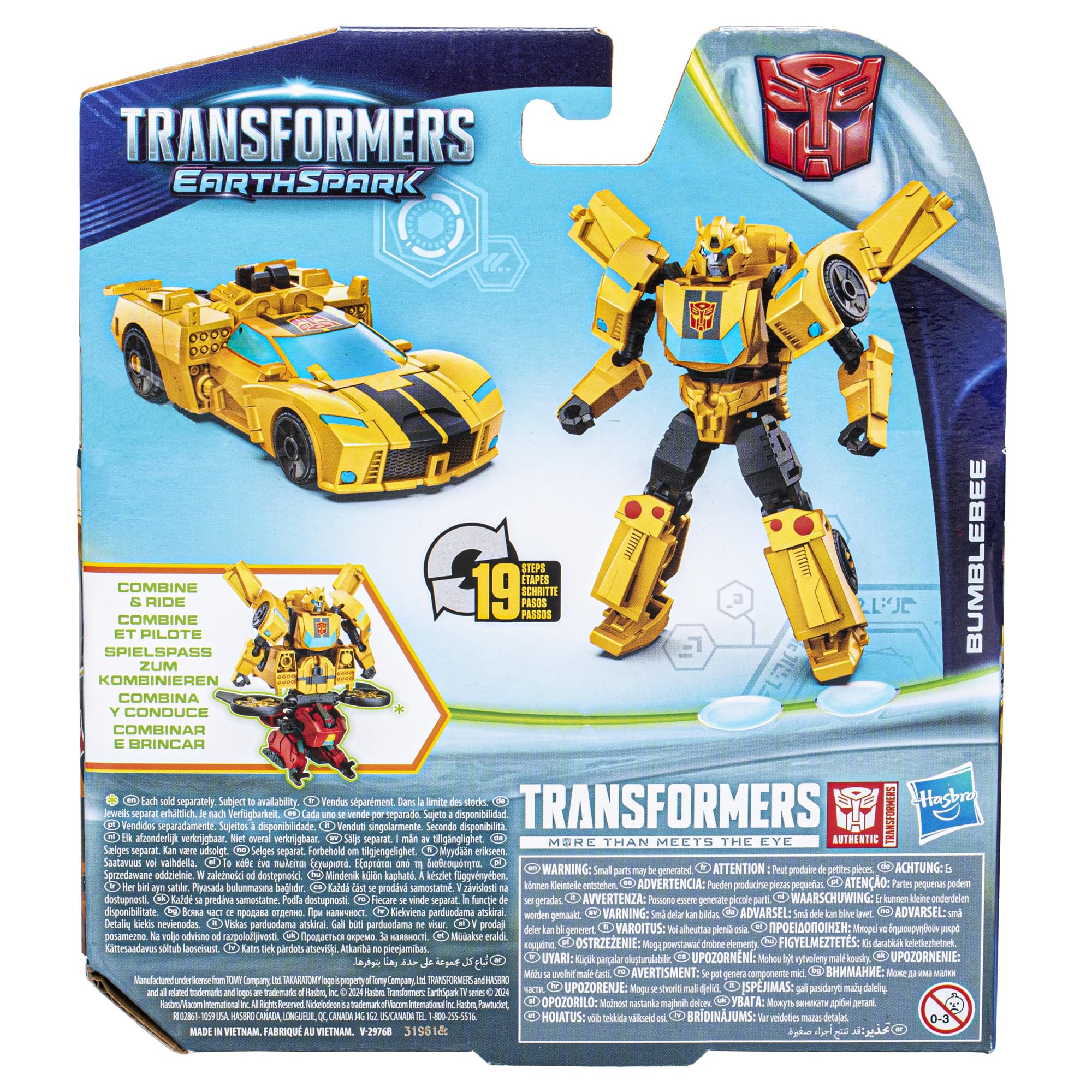 Transformers EarthSpark Bumblebee Warrior action figure 12,5 cm