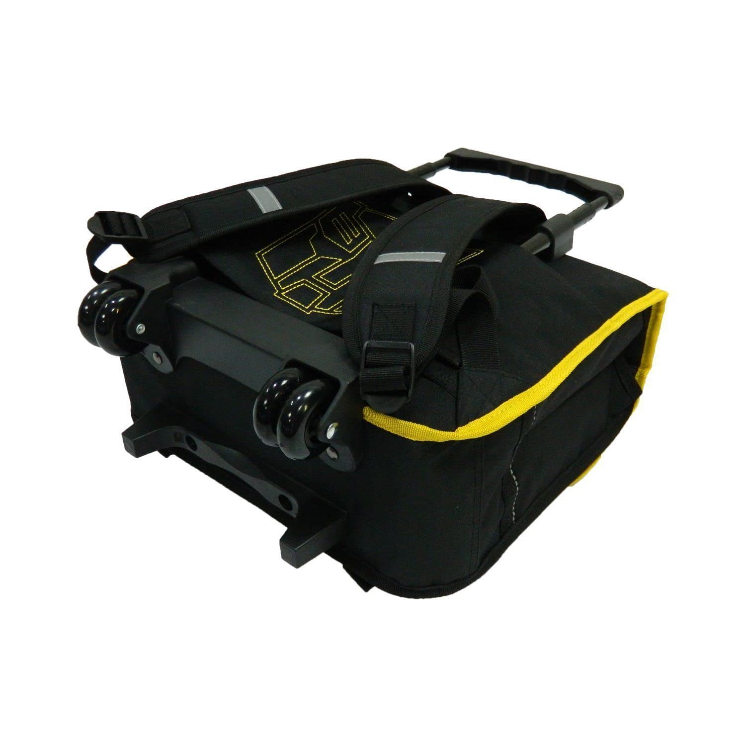 Bagtrotter Transformers Bumblebee cartella con ruote 38 cm nero