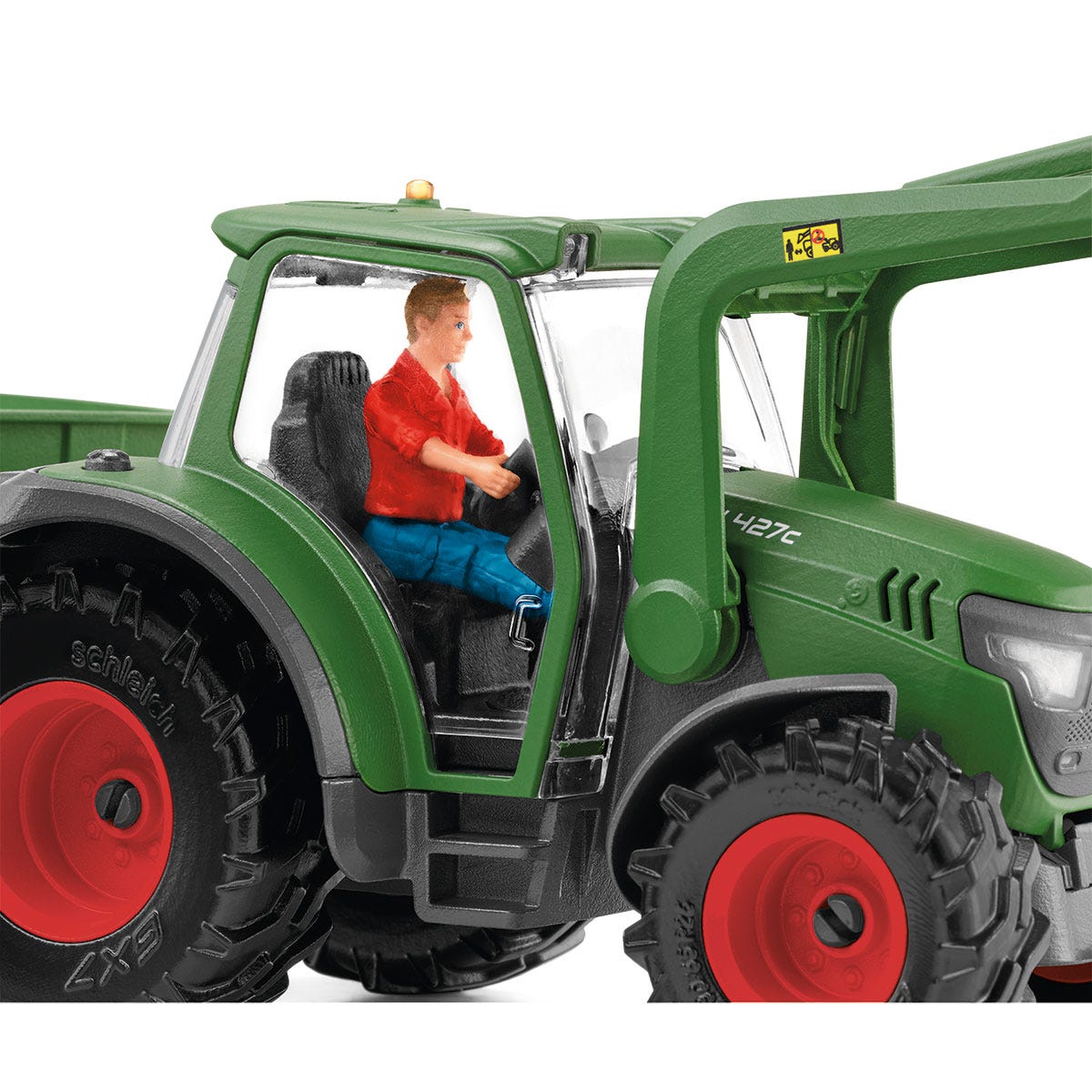 Schleich FARM WORLD 42608 Trattore con Rimorchio giocattolo