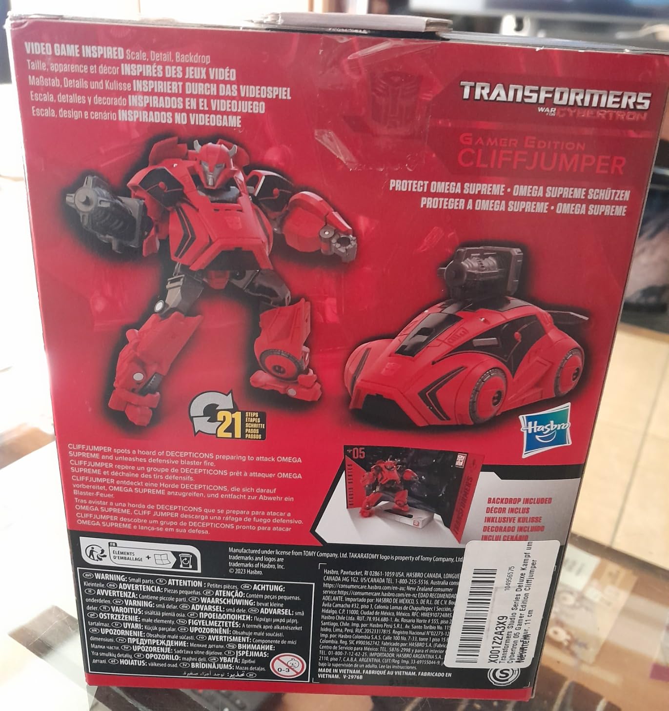 Transformers Studio Series Cliffjumper Gamer 05 action 11cm