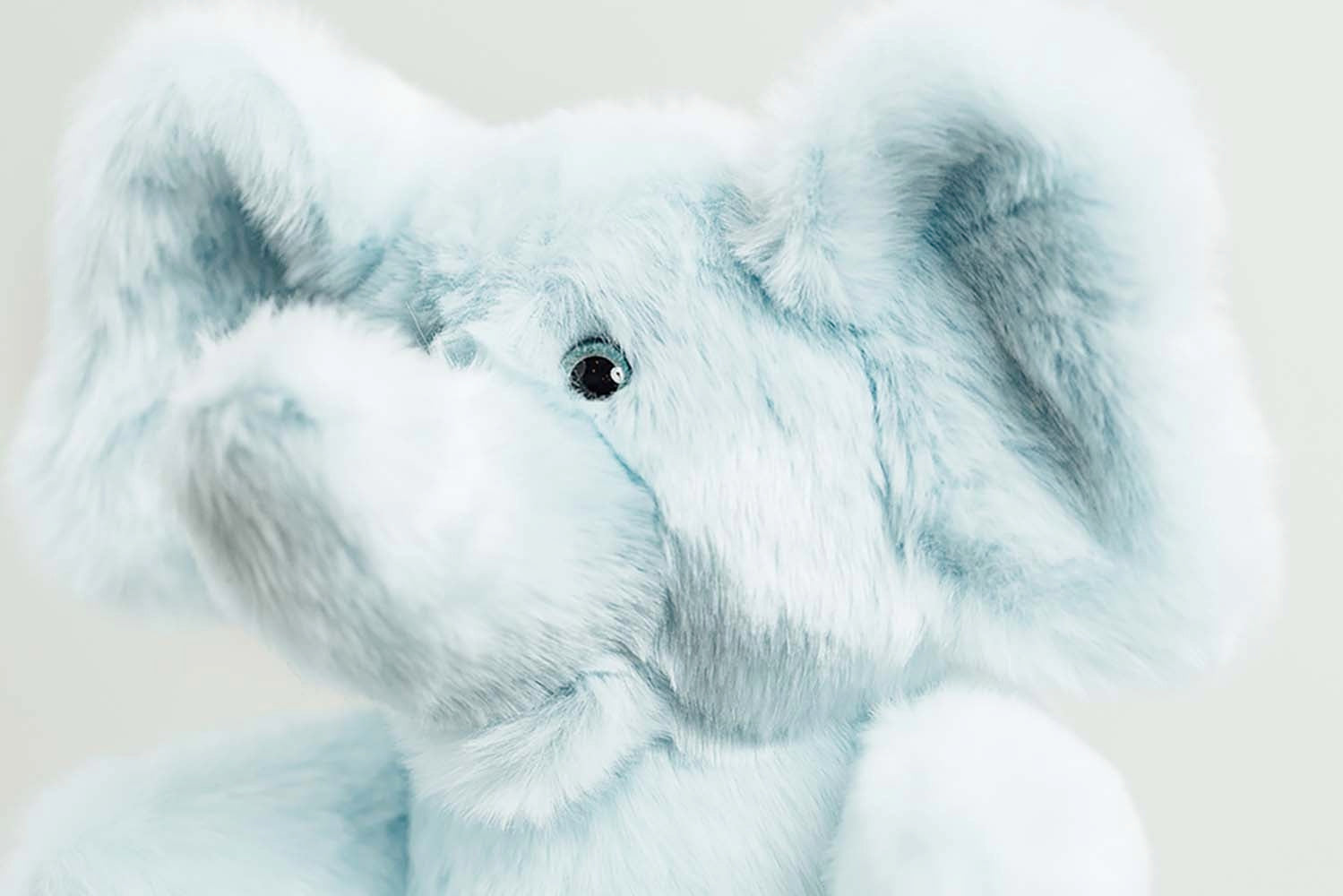 La Pelucherie Jungle Elefante Victor peluche Small 25 cm bianco