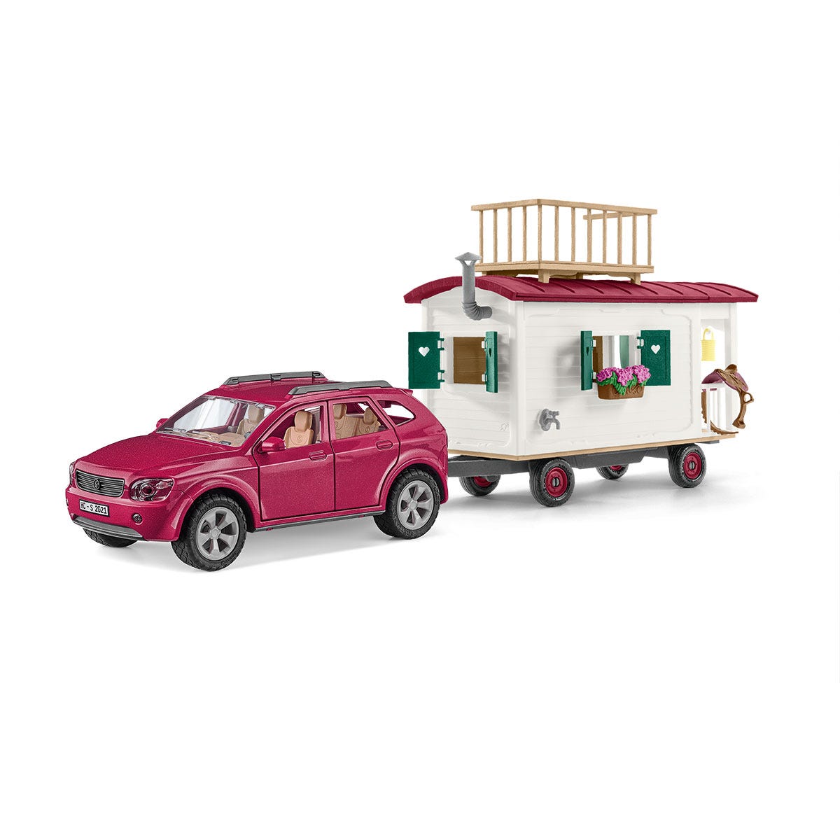 Schleich Horse Club Roulotte riunioni segrete playset 42593