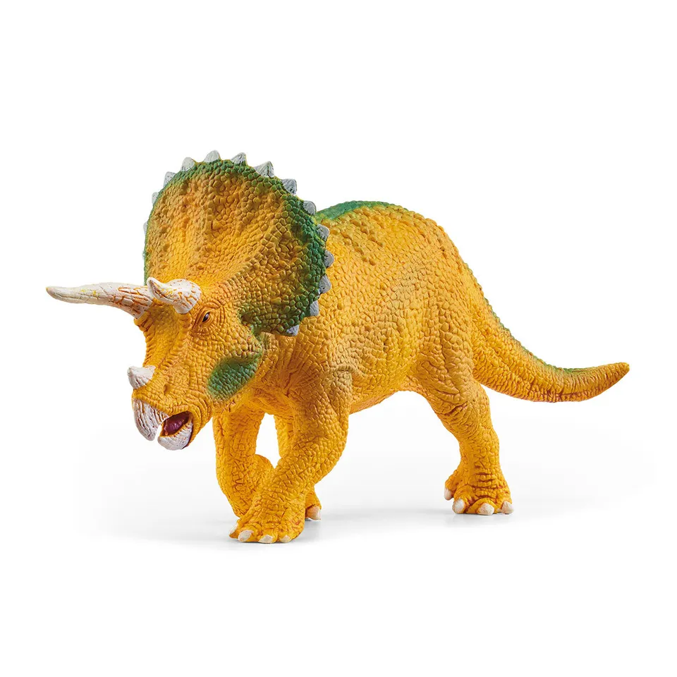 Schleich Dinosaurs Triceratopo Giallo 72259 Figura