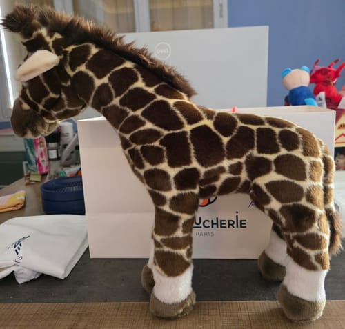 La Pelucherie Jungle Giraffa Zoe peluche giraffa 50 cm