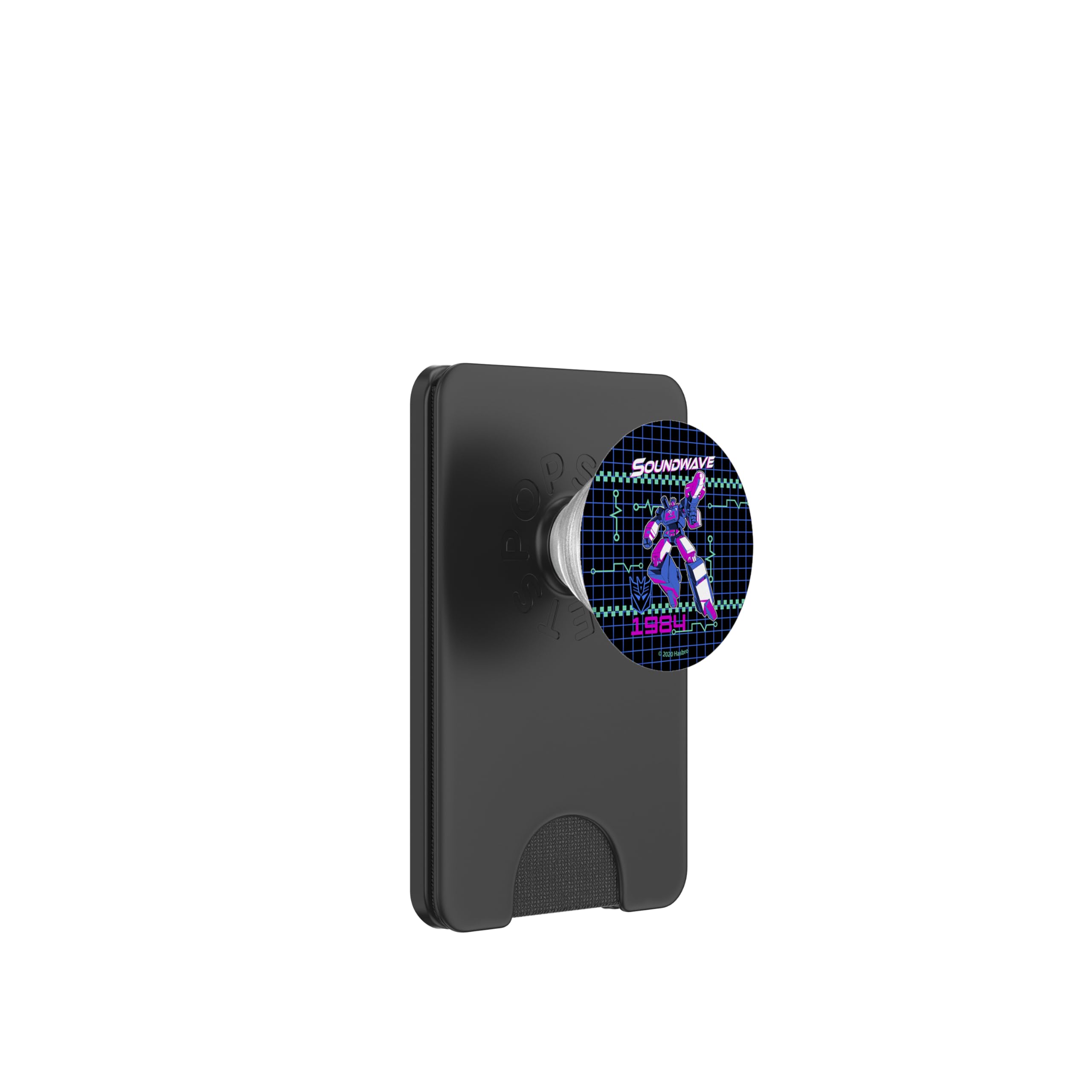 Transformers Soundwave 1984 Grid PopSockets PopGrip adesivo