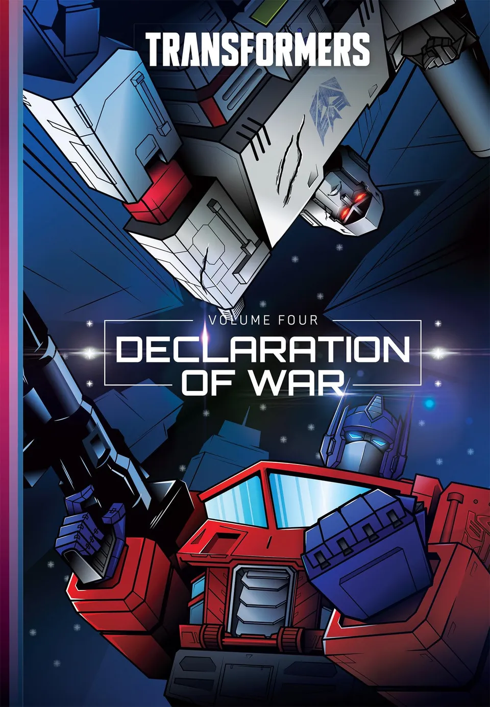 Transformers Vol. 4 Declaration of War fumetto graphic novel