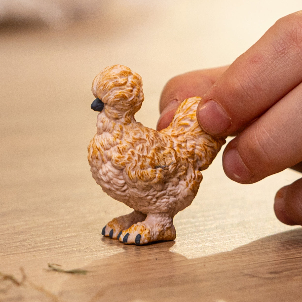 Schleich Wild Life Moroseta 14891 statuetta gallina