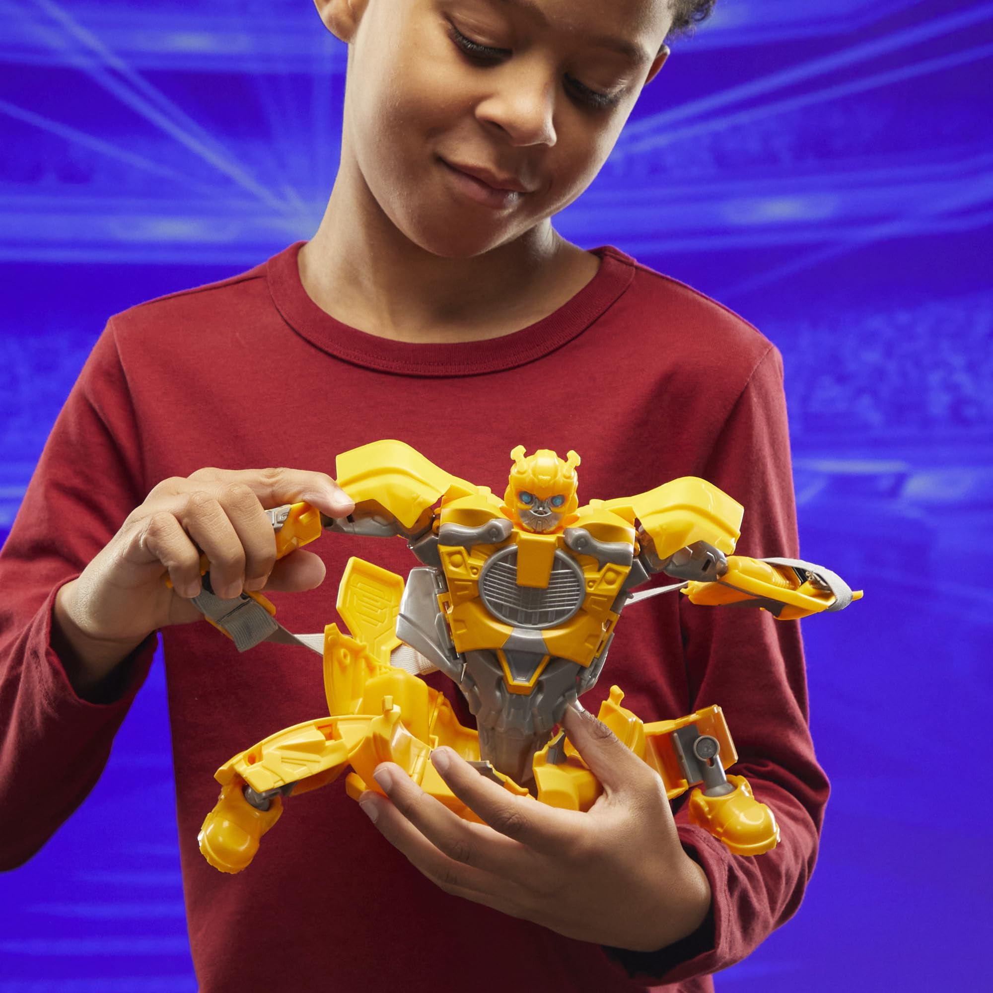 Transformers One Bumblebee B-127 action figure maschera 24,9 cm