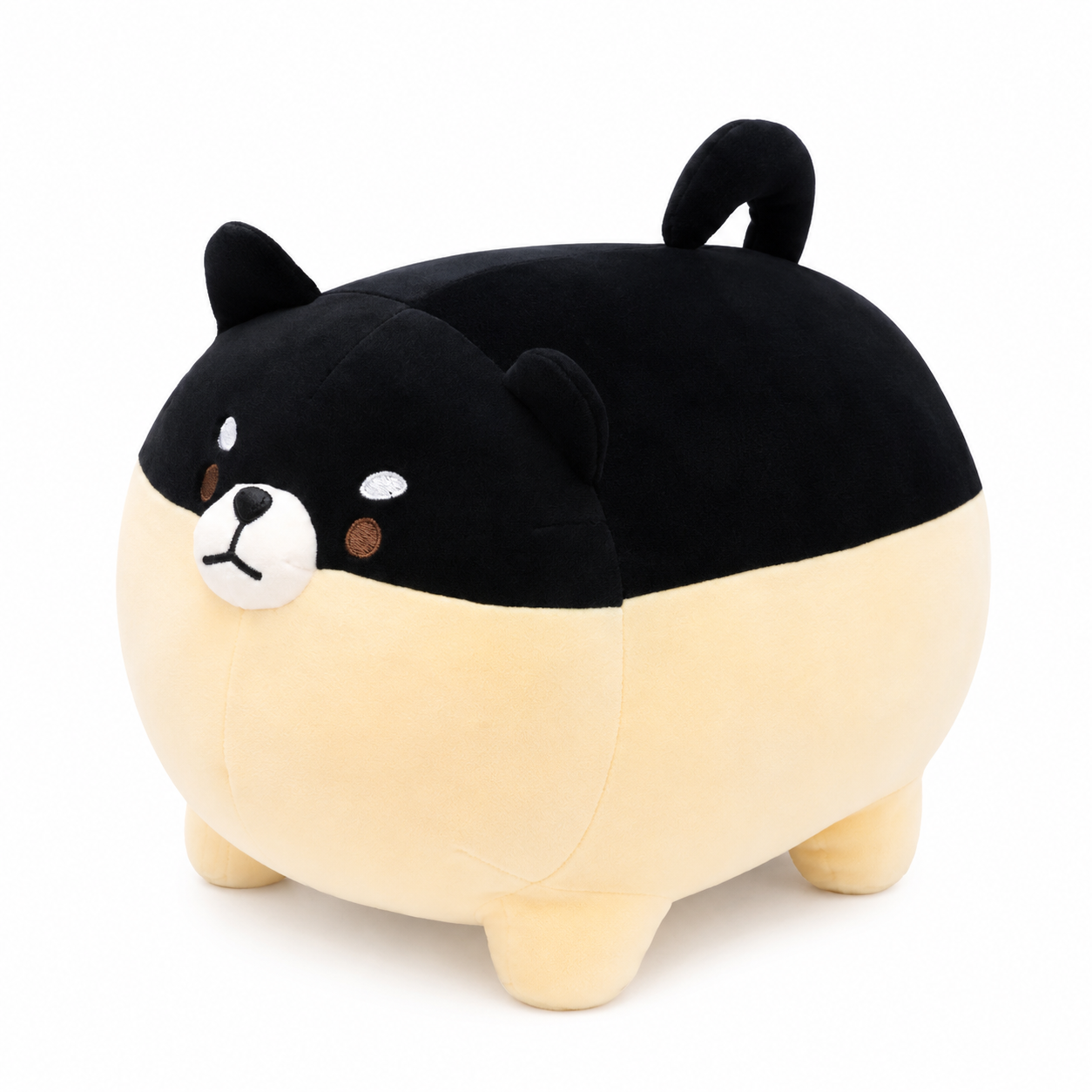 ToyalFriends Dogs Shiba Inu peluche cane 40cm nero morbido