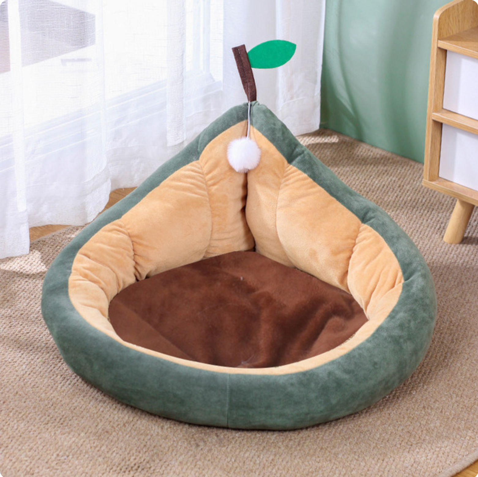 ToyalFriends Pet Beds cuccia pera lettino S verde scuro