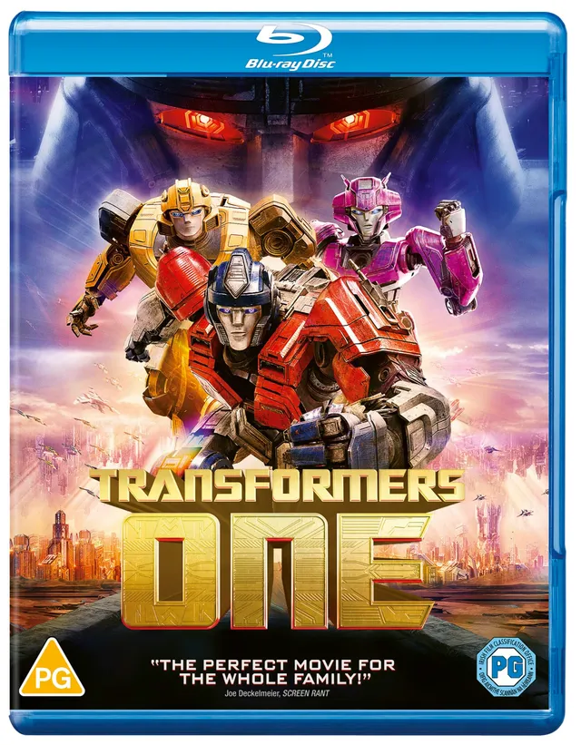 Transformers One Blu-ray film animazione origine Optimus Megatron