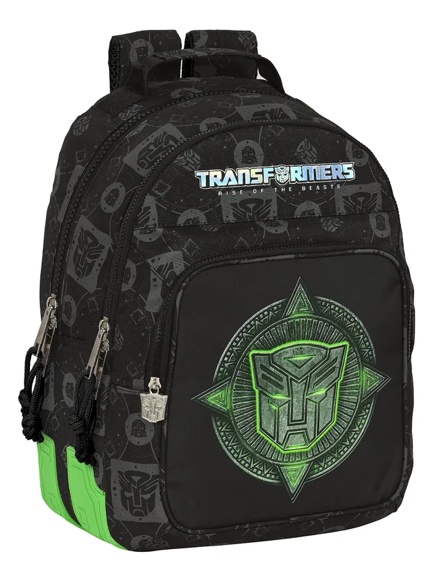 Transformers zaino scuola 32x15x42 cm nero Safta