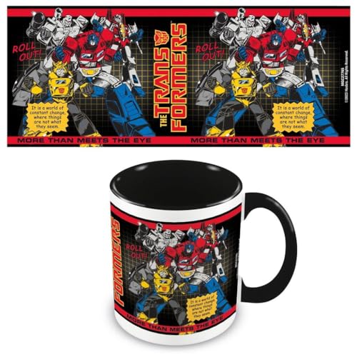 Transformers More Than Meets Eye tazza ceramica nera 325 ml