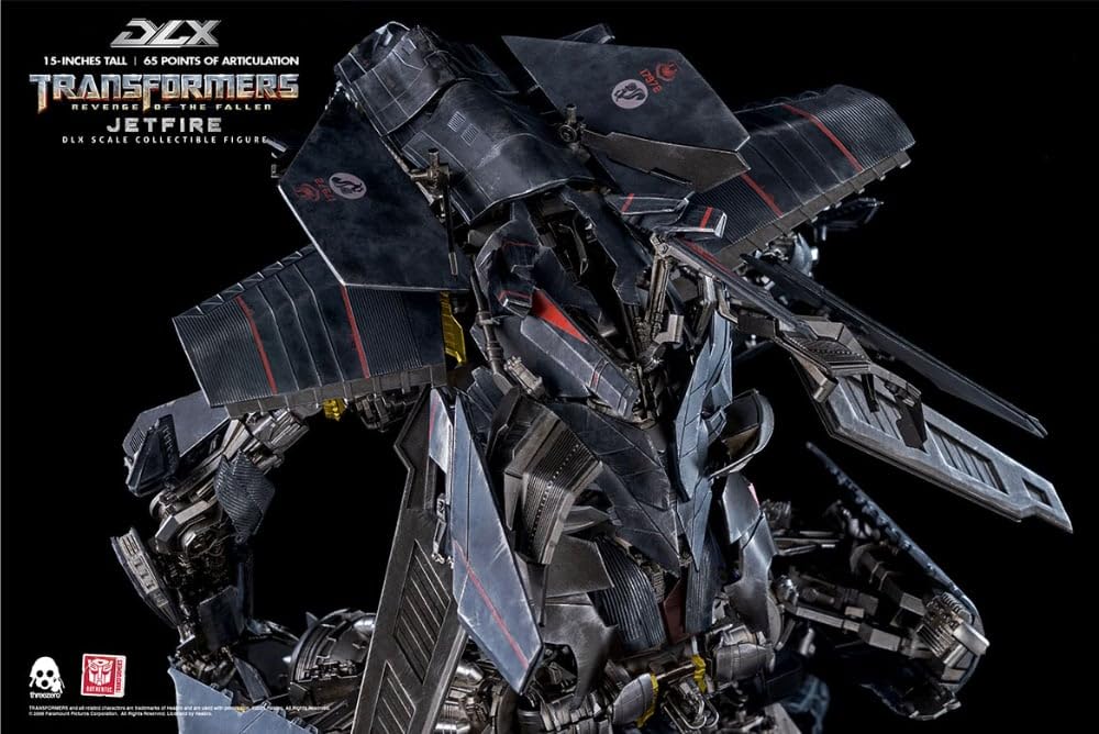 Transformers DLX Jetfire action figure 38 cm con LED