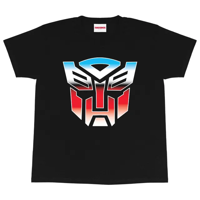 Transformers Autobots Logo maglietta nera XL ragazze ufficiale