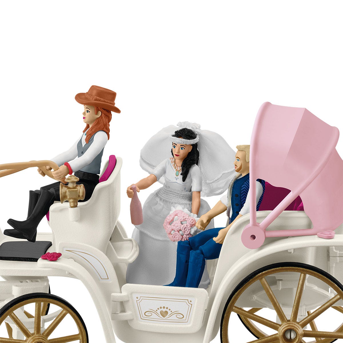 Schleich HORSE CLUB Carrozza Nuziale 42641 playset sposi