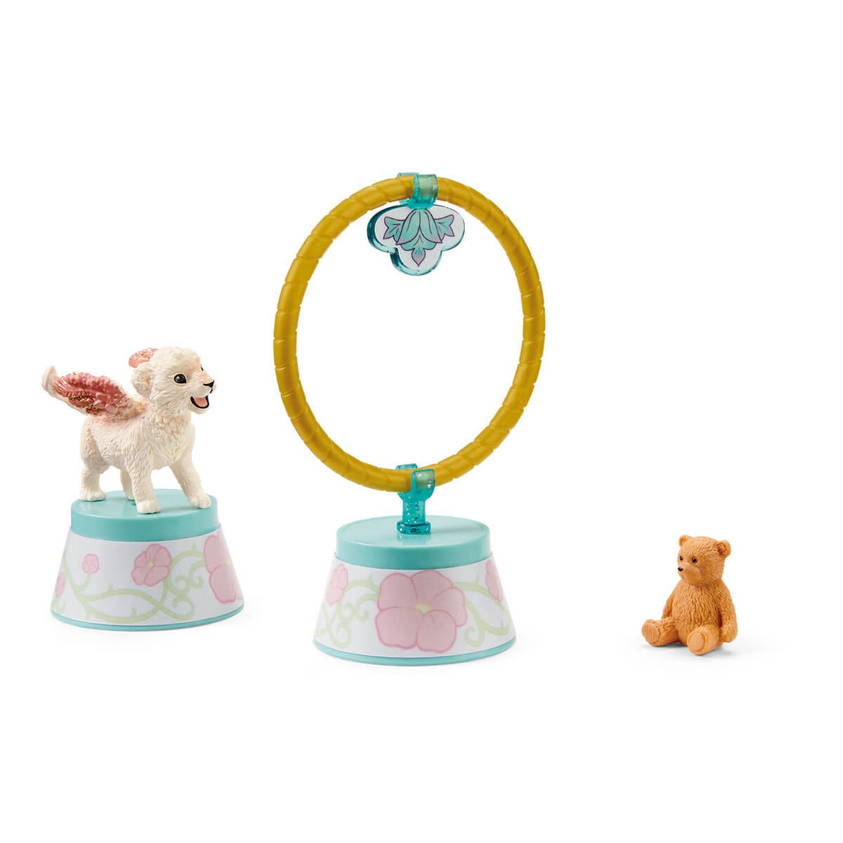 Schleich Bayala 42524 allenamento baby leoni alati playset