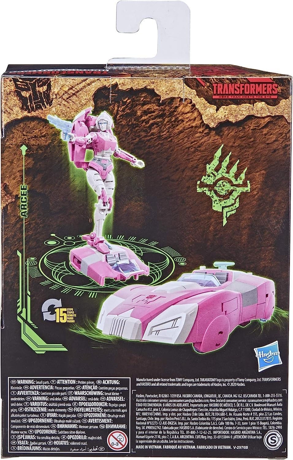 Transformers Kingdom WFC-K17 Arcee action figure 14 cm auto