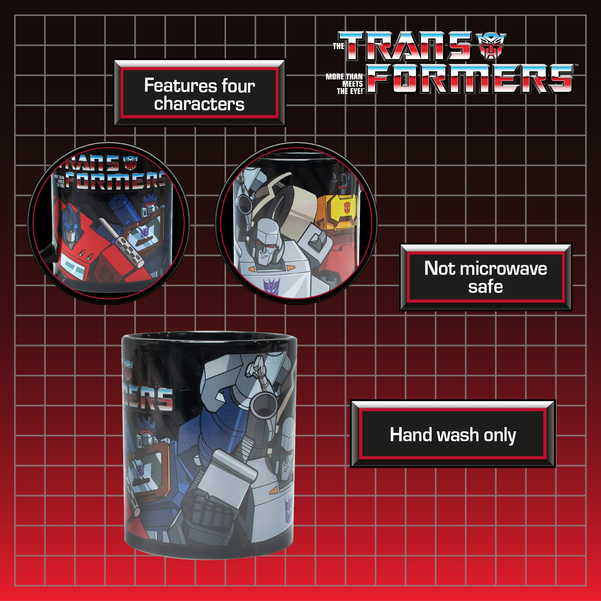 Transformers tazza ceramica futuristico 330 ml Autobot
