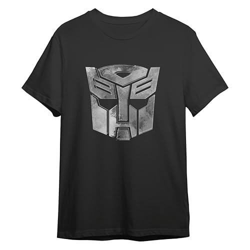 Transformers Autobot maglietta nera L cotone unisex