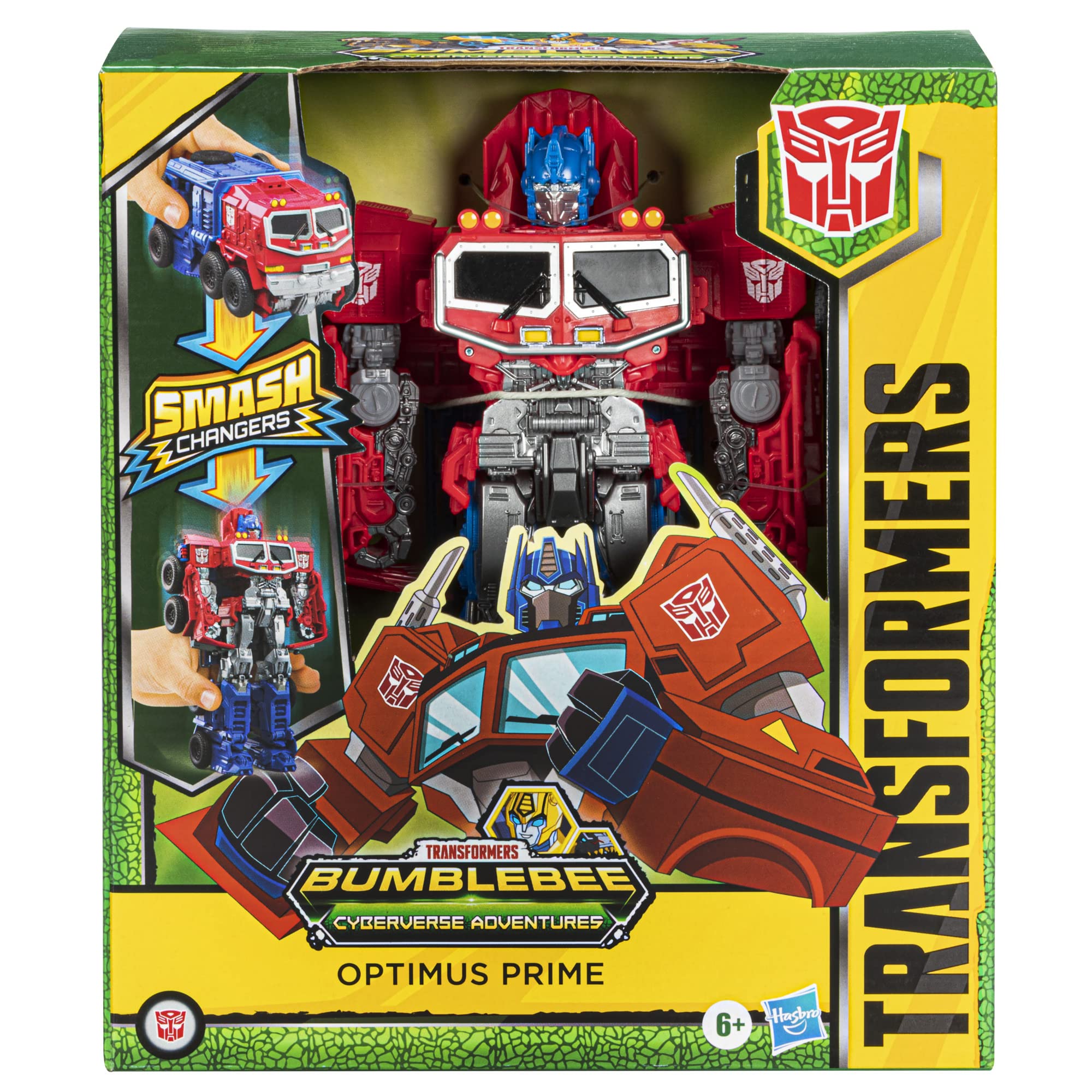 Transformers Cyberverse Optimus Prime smash changer 22,5 cm camion